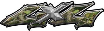 Wicked Series 4x4 Real Camo Decals