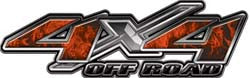 4x4 Offroad Decals Inferno Ornage