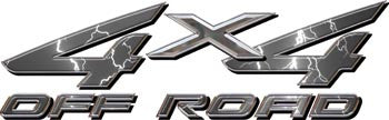 4x4 Offroad Decals Lightning