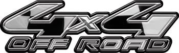 4x4 Off Road Decals Racing Flag