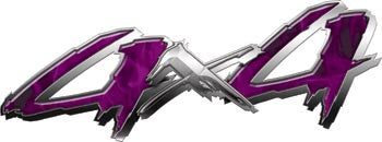 4x4 Truck, SUV or ATV Decals Inferno Purple