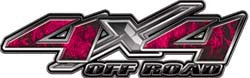 4x4 Offroad Decals Inferno Pink