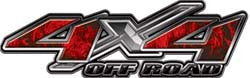 4x4 Offroad Decals Inferno Red
