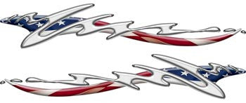 American Flag Liquid Metal Graphic Kit