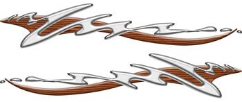 Wood Grain Liquid Metal Graphic Kit
