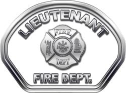 Lieutenant Helmet Face Decal (REFLECTIVE)