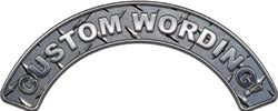 Custom Helmet Arcs in Diamond Plate