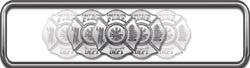 Reflective Maltese Cross Helmet Marker 1"H x 4"W