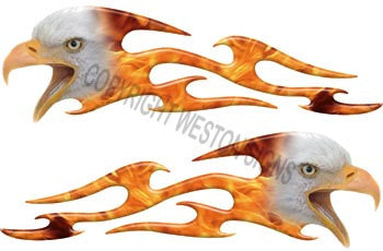 Tribal Inferno Fire Eagle Flames