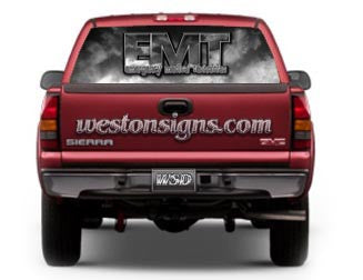 View Thru EMT Real Window Graphic Grey