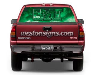 View Thru EMT Real Window Graphic Green